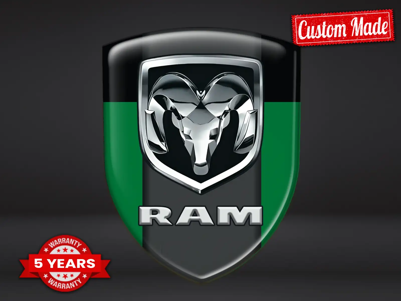 Dodge Logosticker Edition Minimal Anpassbar Gedruckt